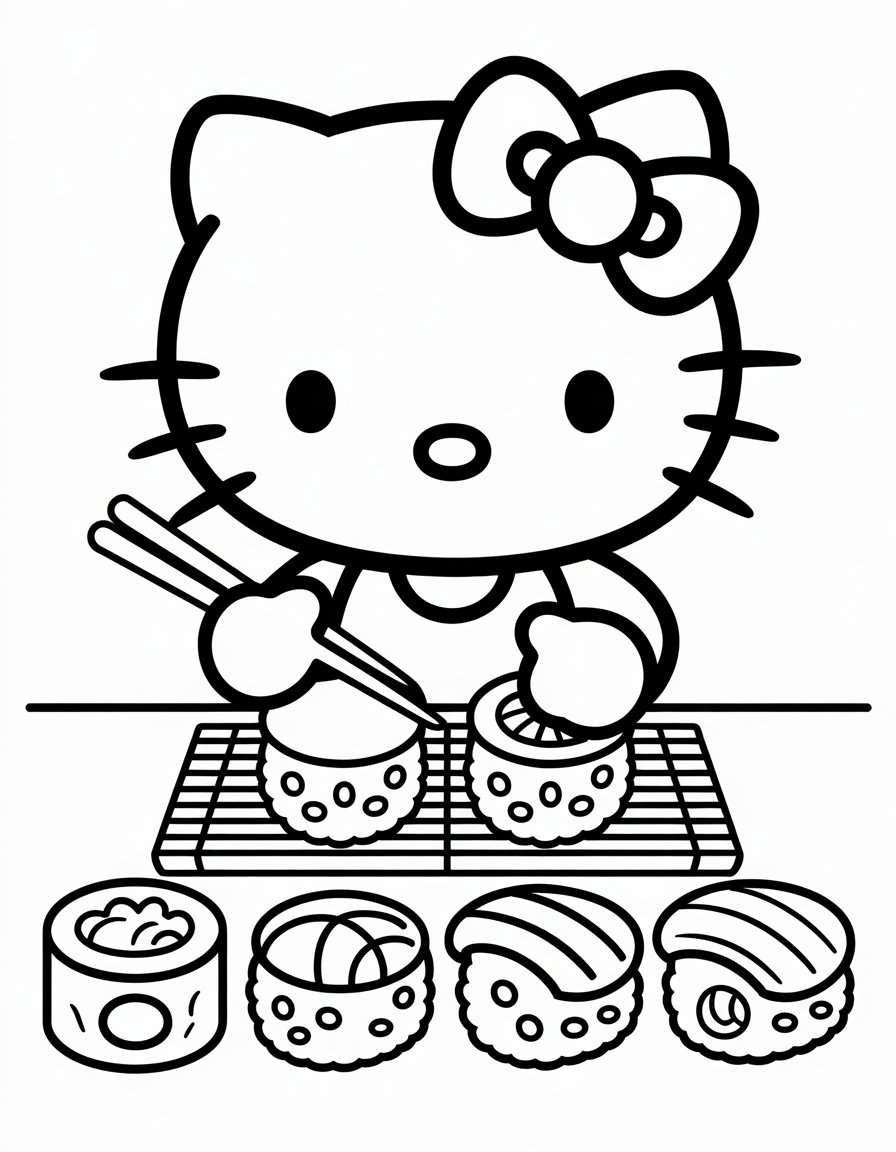 Sushi Hello Kitty